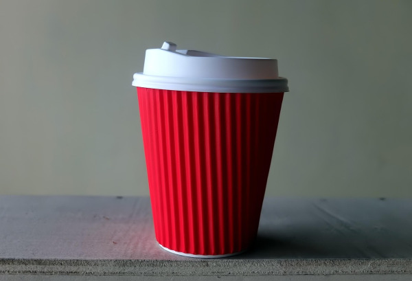 paper cups lids coffee